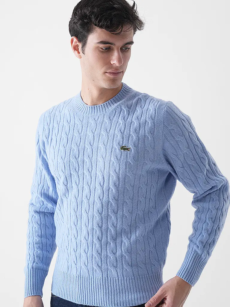 LACOSTE | Pullover  | hellblau