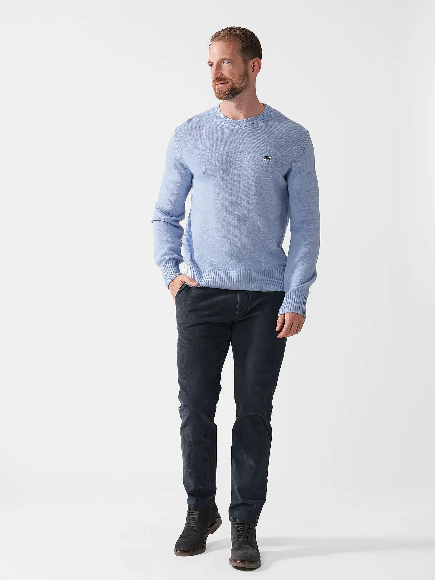 LACOSTE | Pullover | hellblau