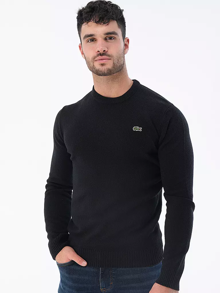 LACOSTE | Pullover | schwarz