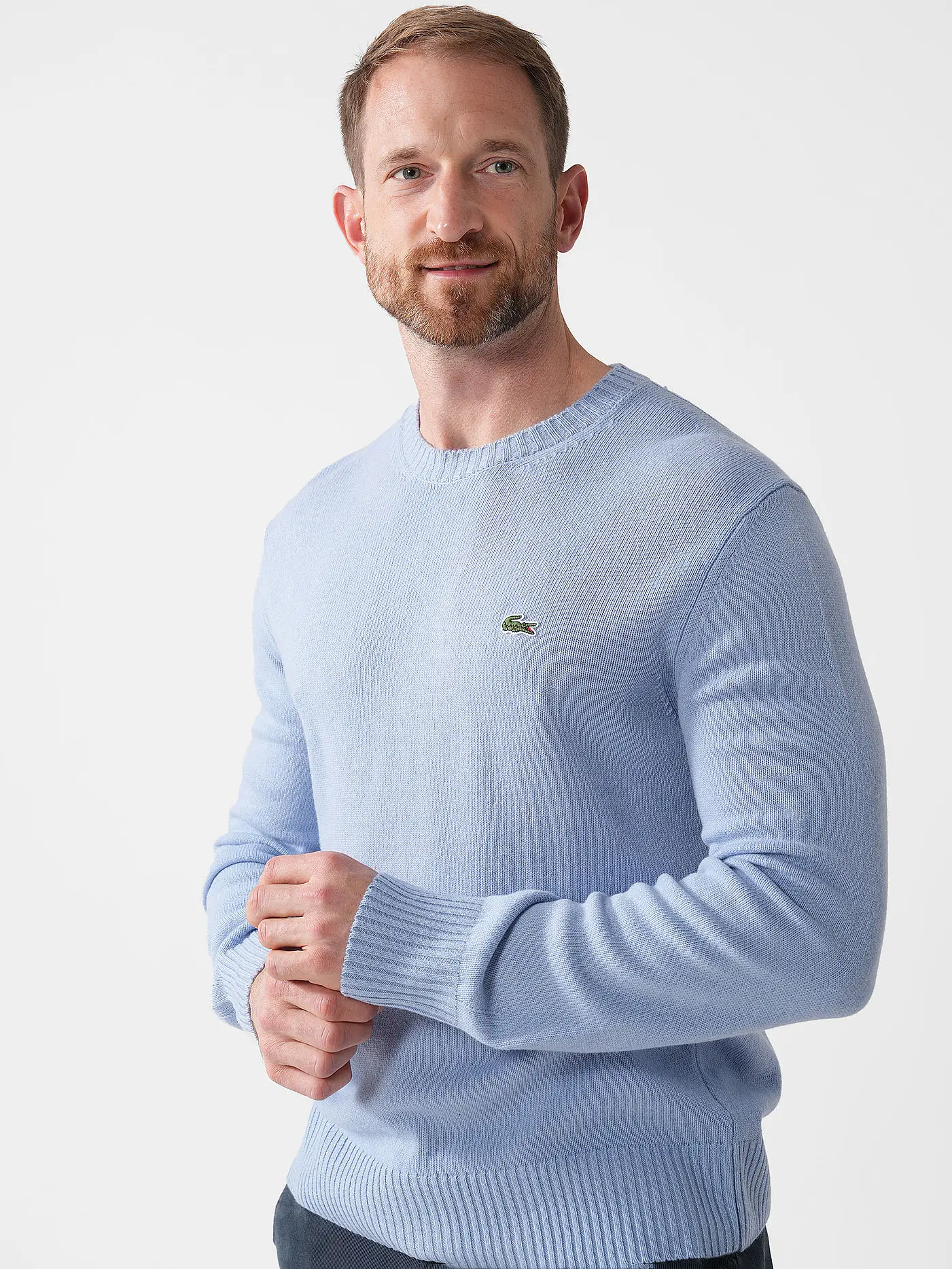 LACOSTE | Pullover | hellblau