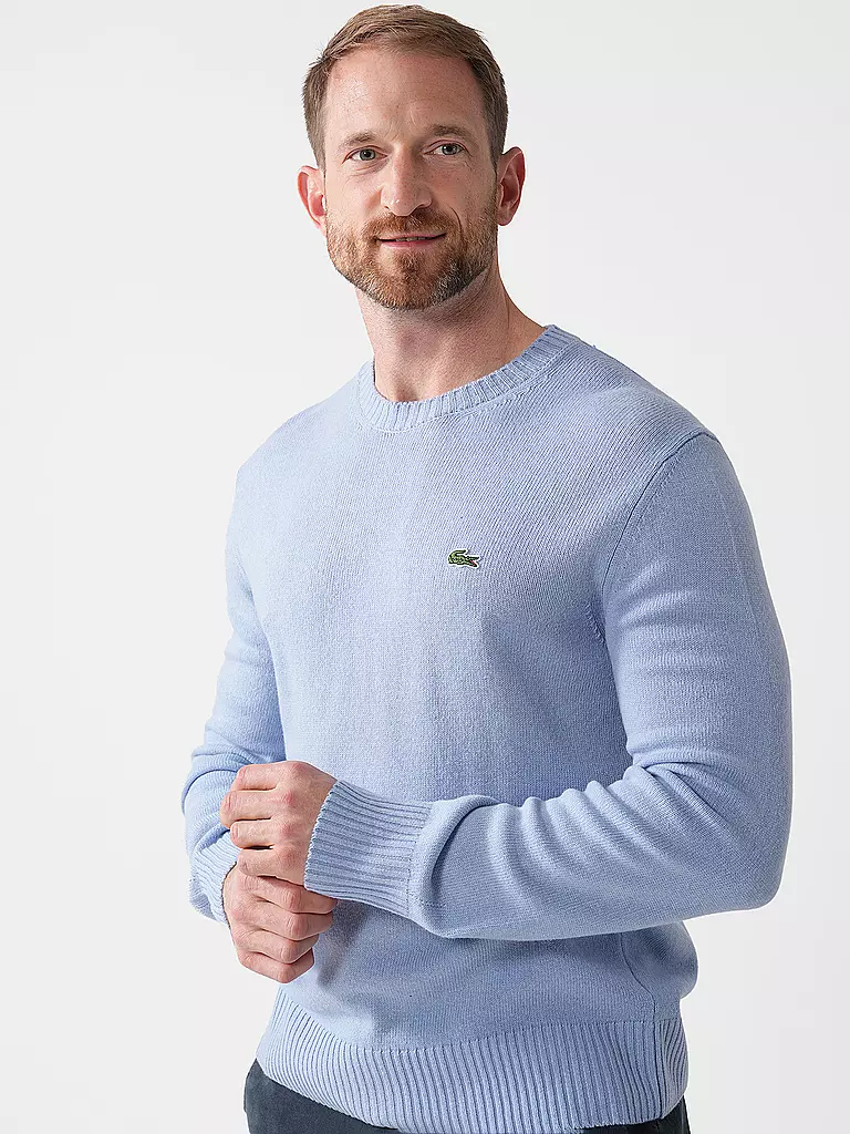 LACOSTE | Pullover | hellblau