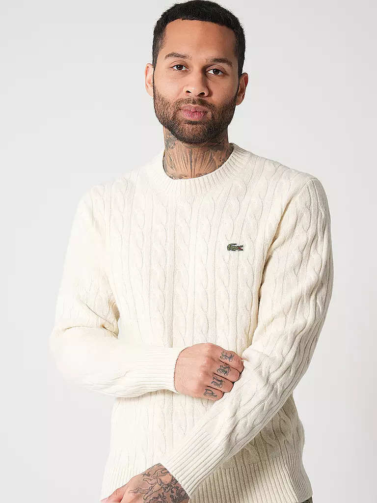 LACOSTE | Pullover | creme
