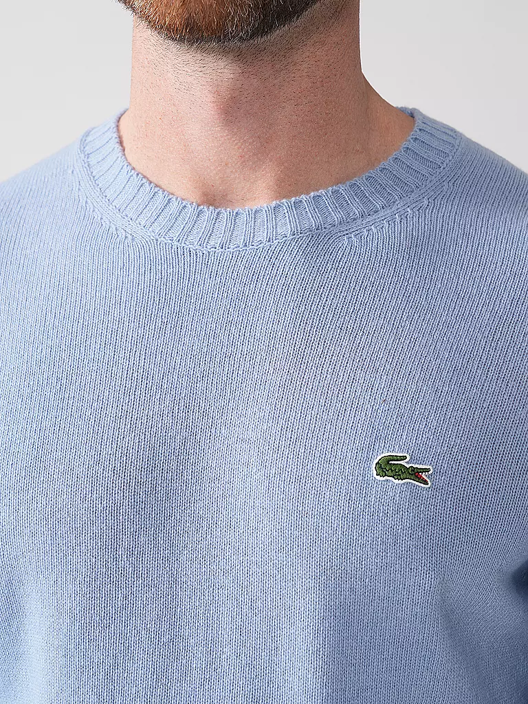 LACOSTE | Pullover | hellblau