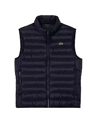 LACOSTE | Steppgilet | dunkelblau