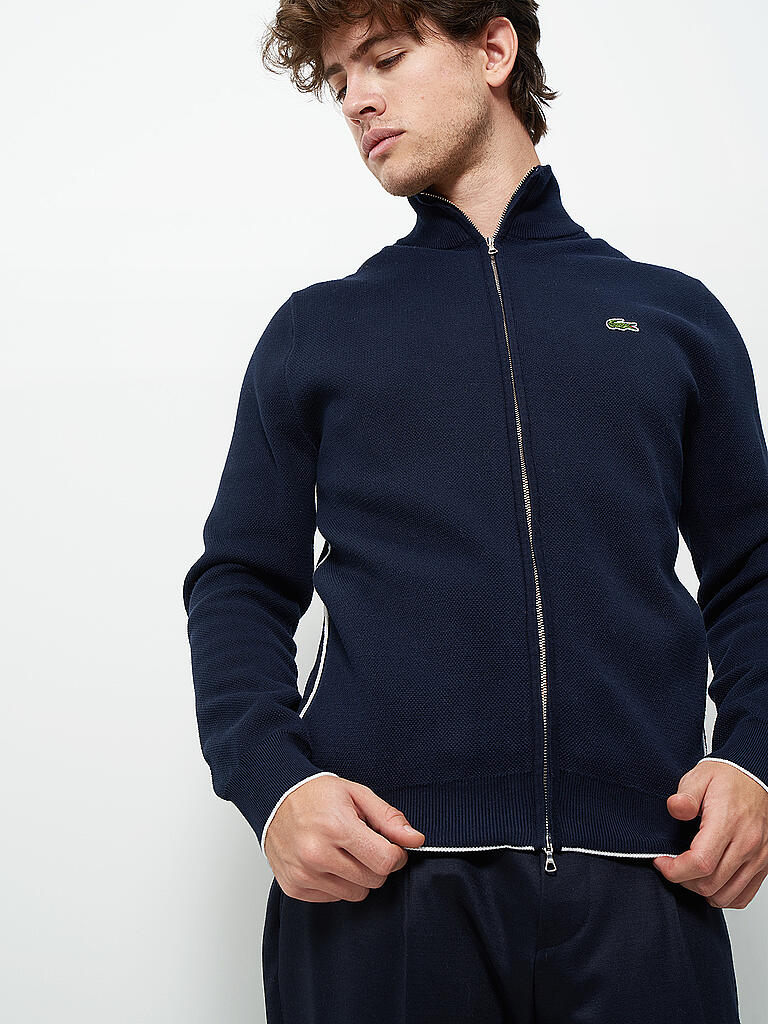 LACOSTE | Strickjacke | blau