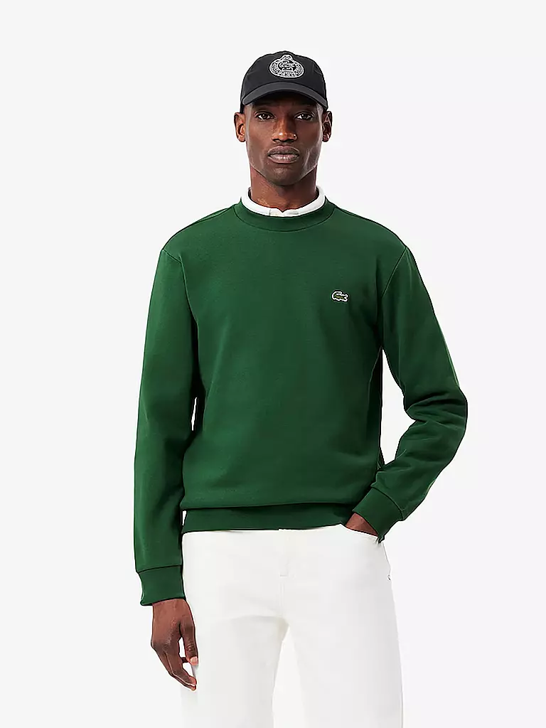 LACOSTE | Sweater  | grün