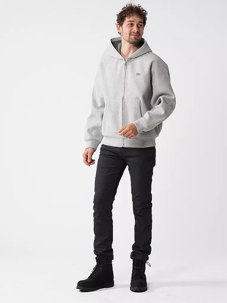 LACOSTE | Sweatjacke  | grau