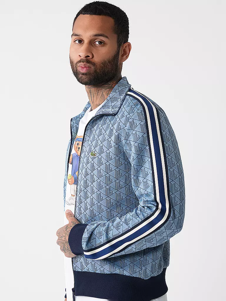 LACOSTE | Sweatjacke | blau