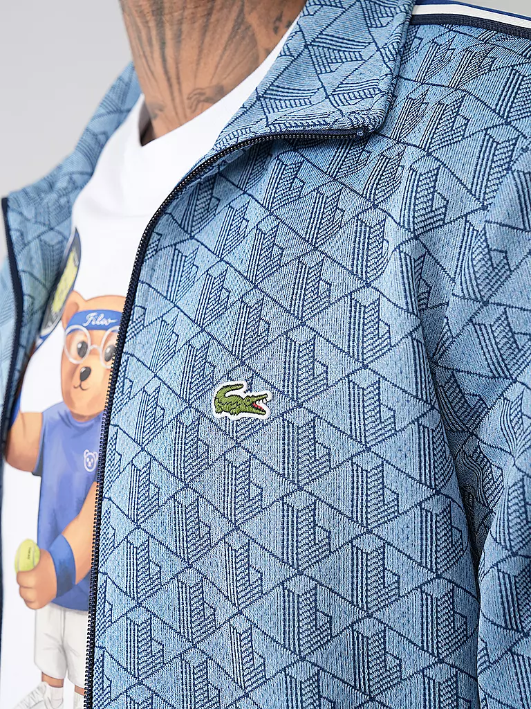 LACOSTE | Sweatjacke | blau