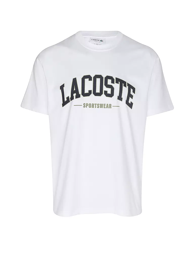 LACOSTE | T-Shirt  | weiss