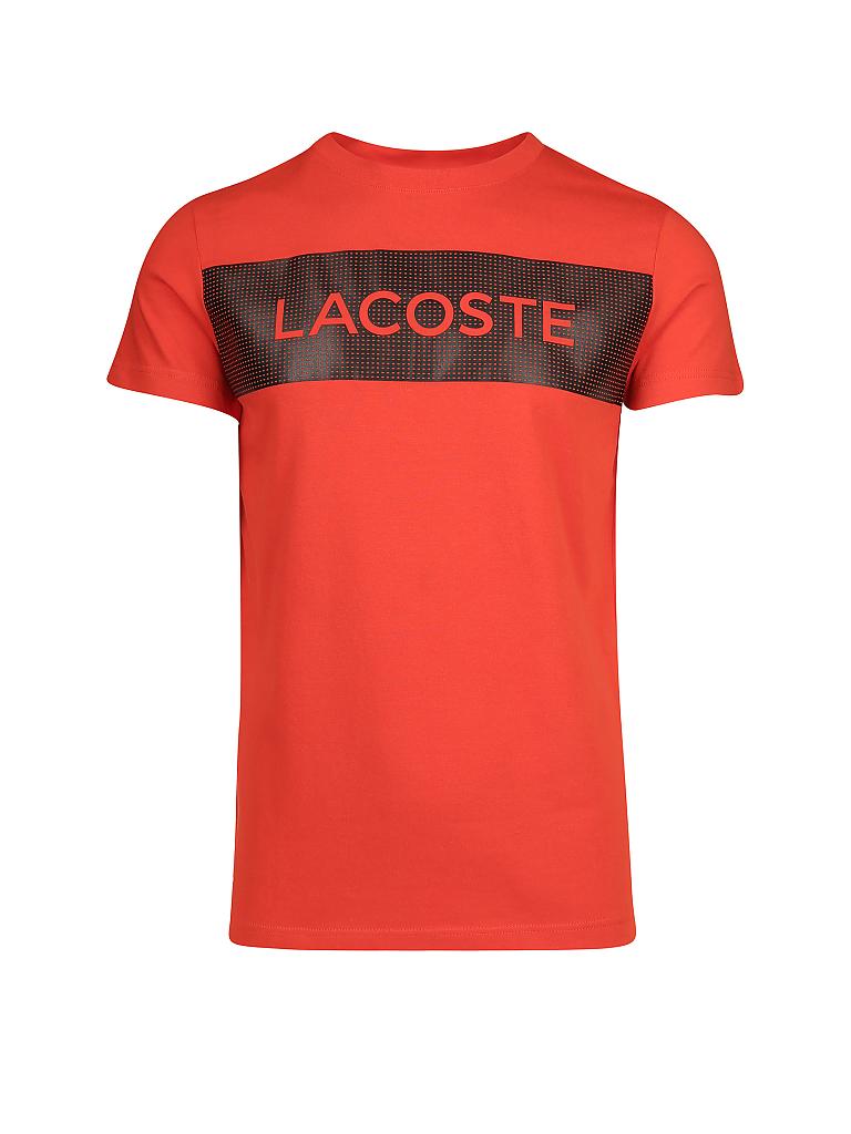 LACOSTE | T-Shirt | rot