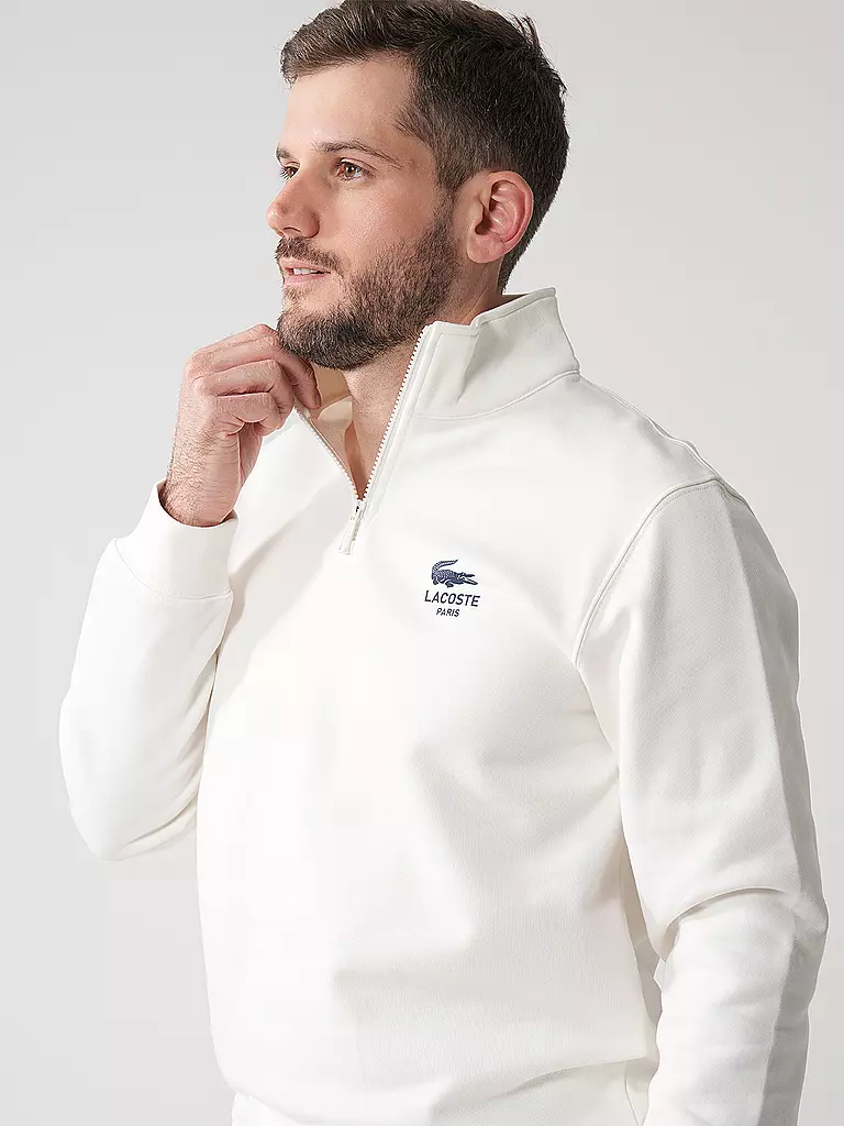 LACOSTE | Troyer Pullover | weiss