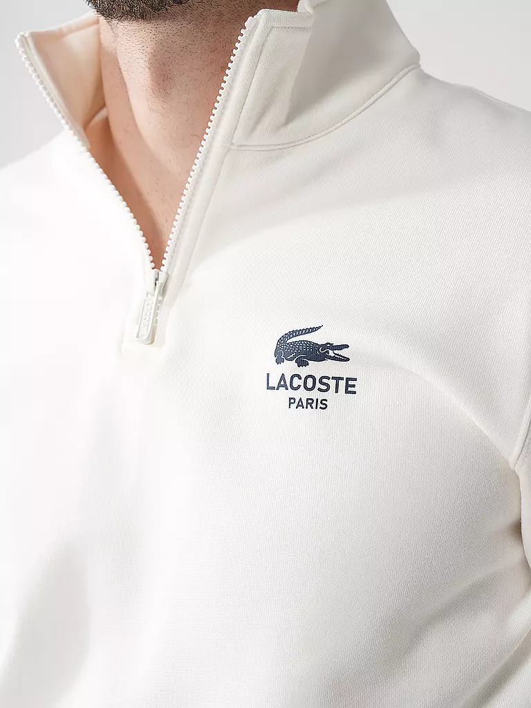 LACOSTE | Troyer Pullover | weiss