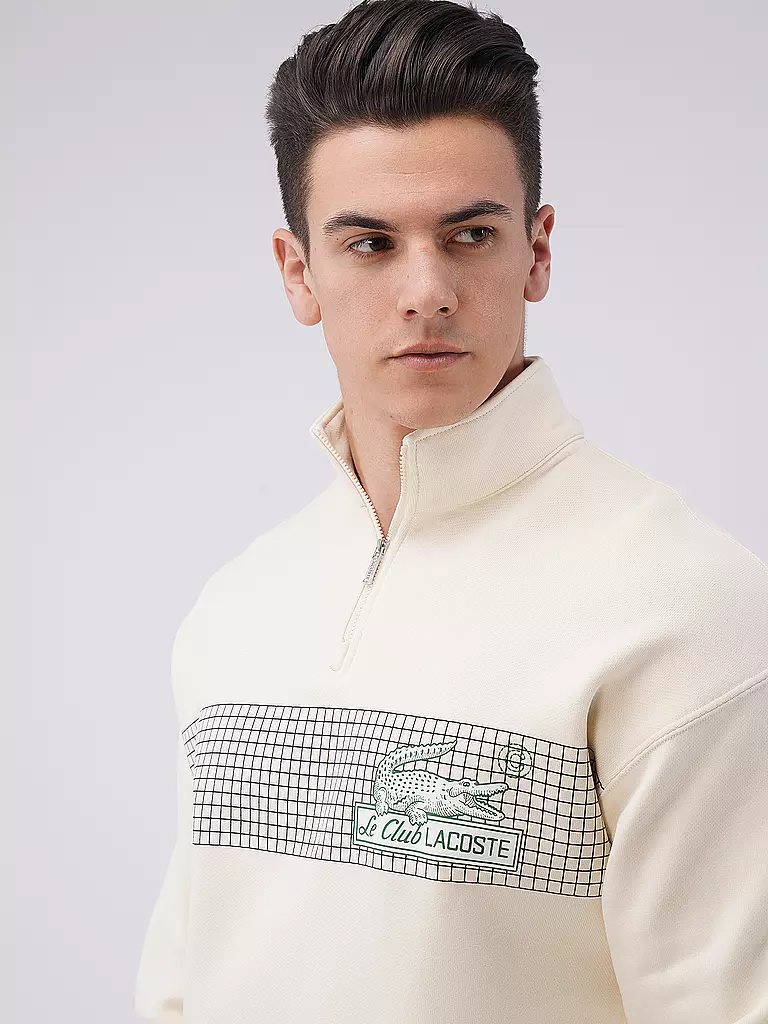 LACOSTE | Troyer Sweater | creme