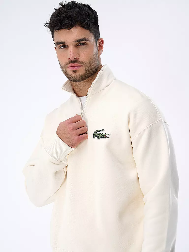 LACOSTE | Troyer Sweater | creme