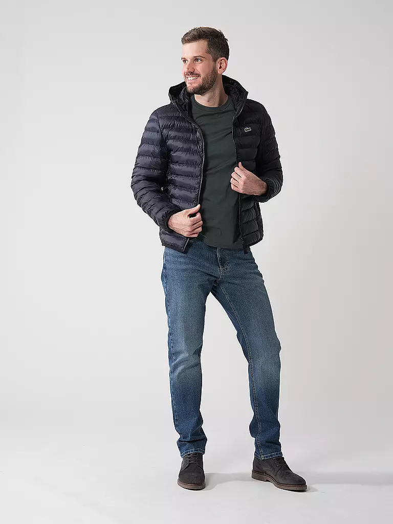 LACOSTE | Windbreaker  | schwarz