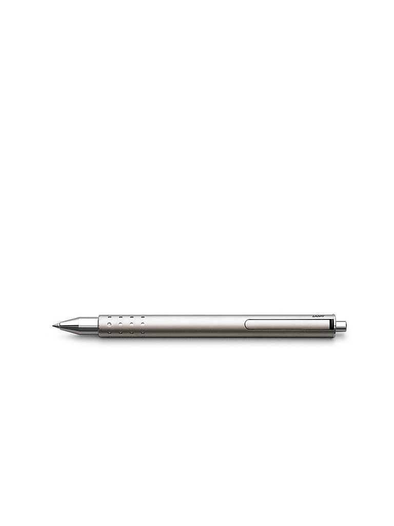 LAMY Tintenroller Swift 330 palladium inkl. Minen M66 B blau keine Farbe