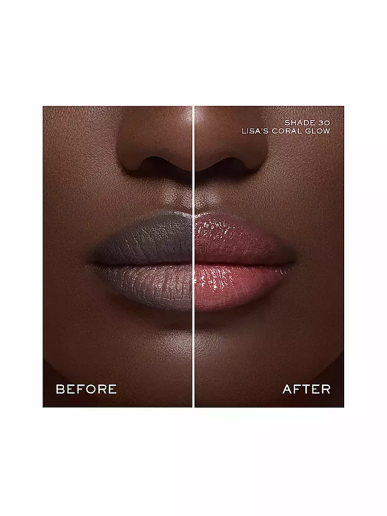 LANCÔME | Lip Idôle Squalane-12 Butterglow Glowy Color Balm (30 Lisa's Coral Glow) | hellbraun