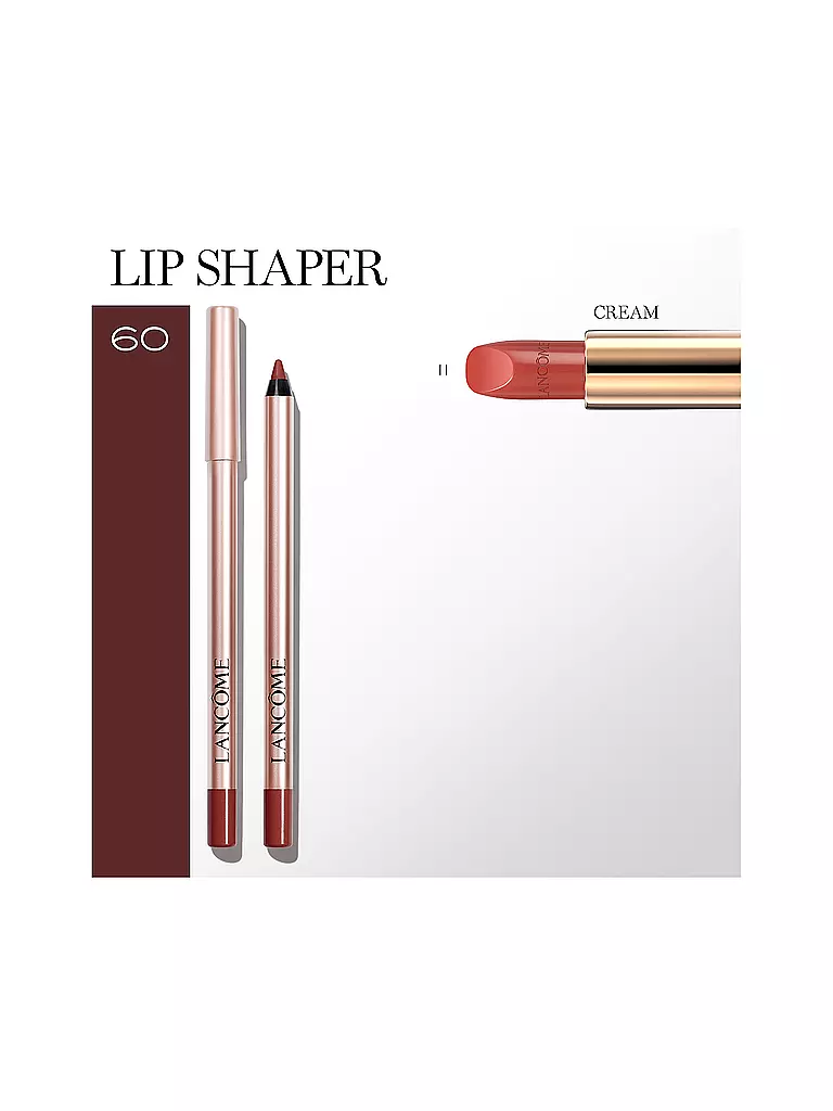 LANCÔME | Lippenkonturenstift - Lip Idôle Lip Shaper Creamy Matte Lip Liner (60 Million-Dollar Berry) | hellbraun