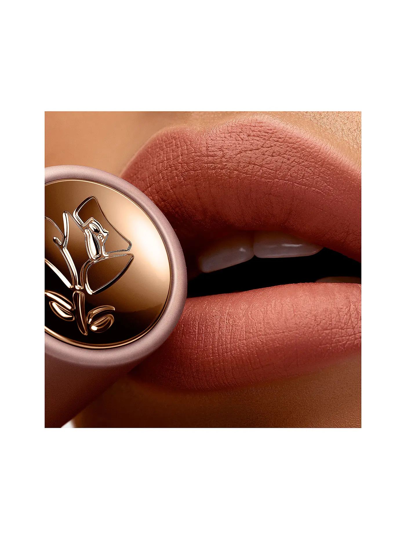 LANCÔME | Lippenstift - L'Absolu Rouge Intimatte French (247 Unretouched Nude) | koralle