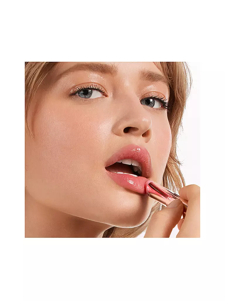 LANCÔME | Lippenstift - Lip Idôle Squalane - 12 Butterglow Glowy Color Balm 10 Keept it glowy | hellbraun