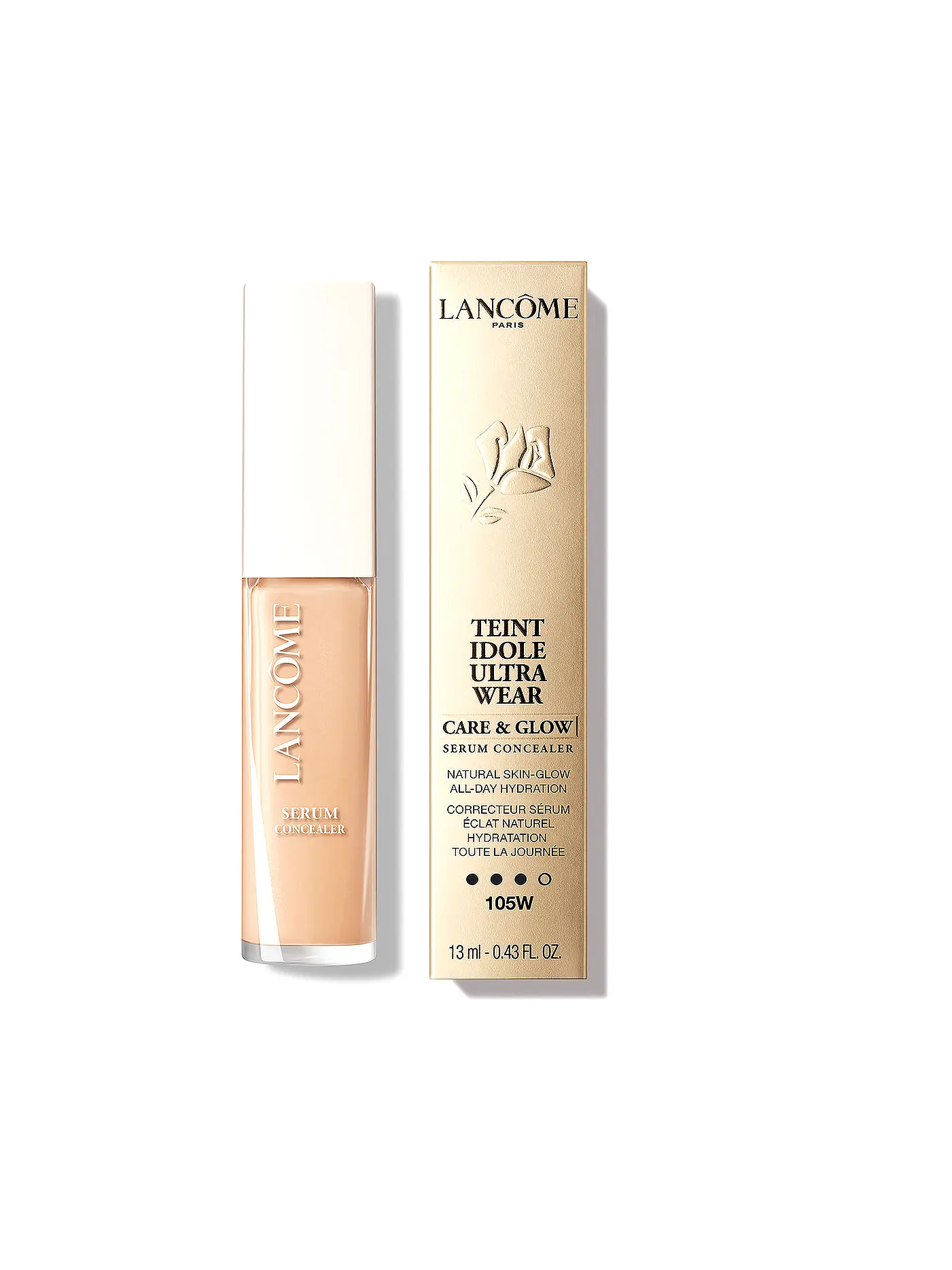 LANCÔME | Teint Idole Ultra Wear Skin-Glow Concealer (105WI) | camel
