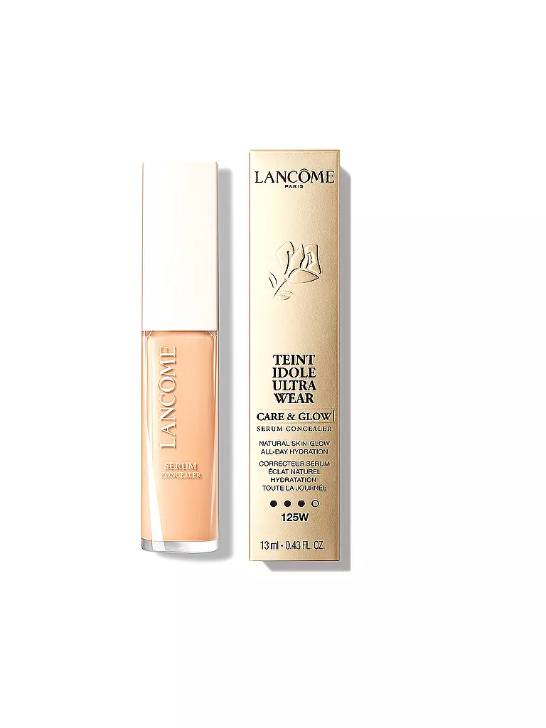 LANCÔME | Teint Idole Ultra Wear Skin-Glow Concealer (125W) | beige