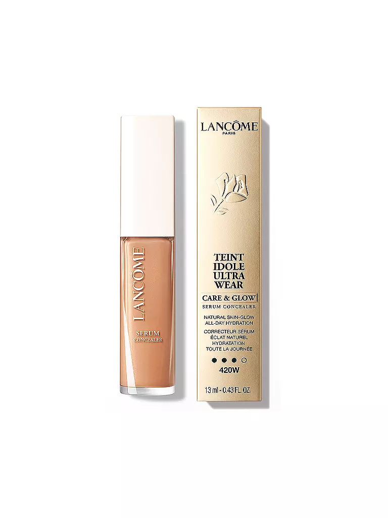 LANCÔME | Teint Idole Ultra Wear Skin-Glow Concealer (420W) | camel