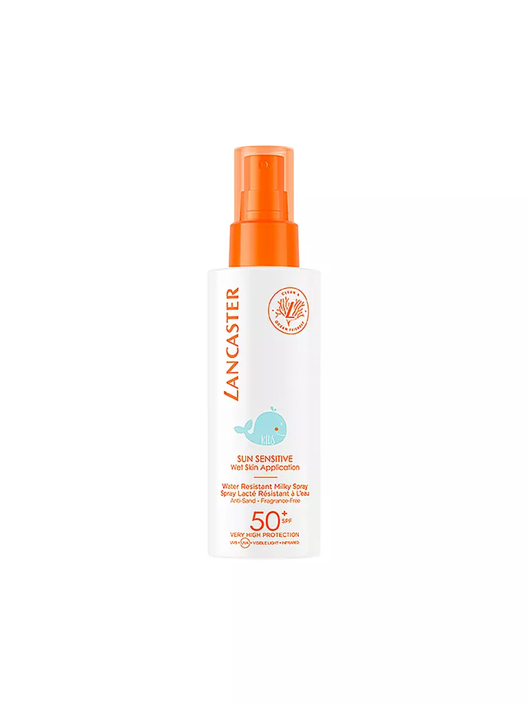 LANCASTER |  Clean Sun Sensitive Kids Milky Spray SPF 50 150ml | keine Farbe