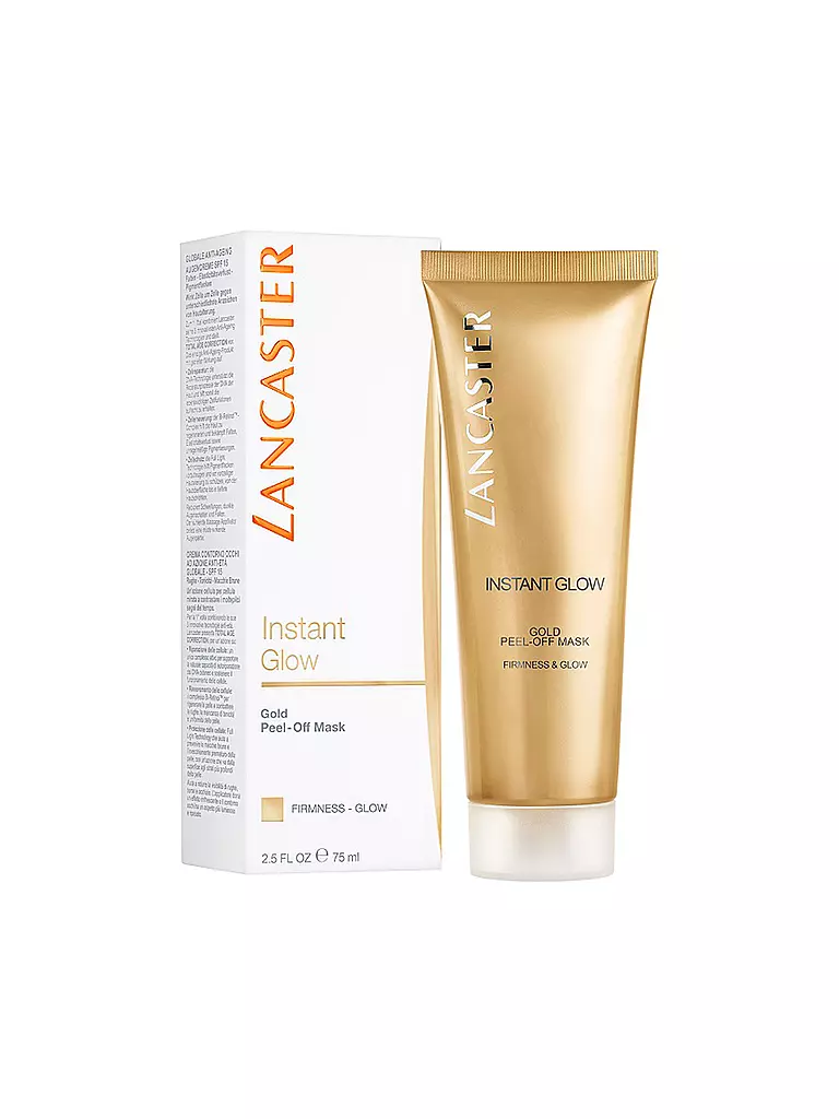 LANCASTER | Instant Glow Peel-off Maske Gold mit Sleeve 75ml | keine Farbe