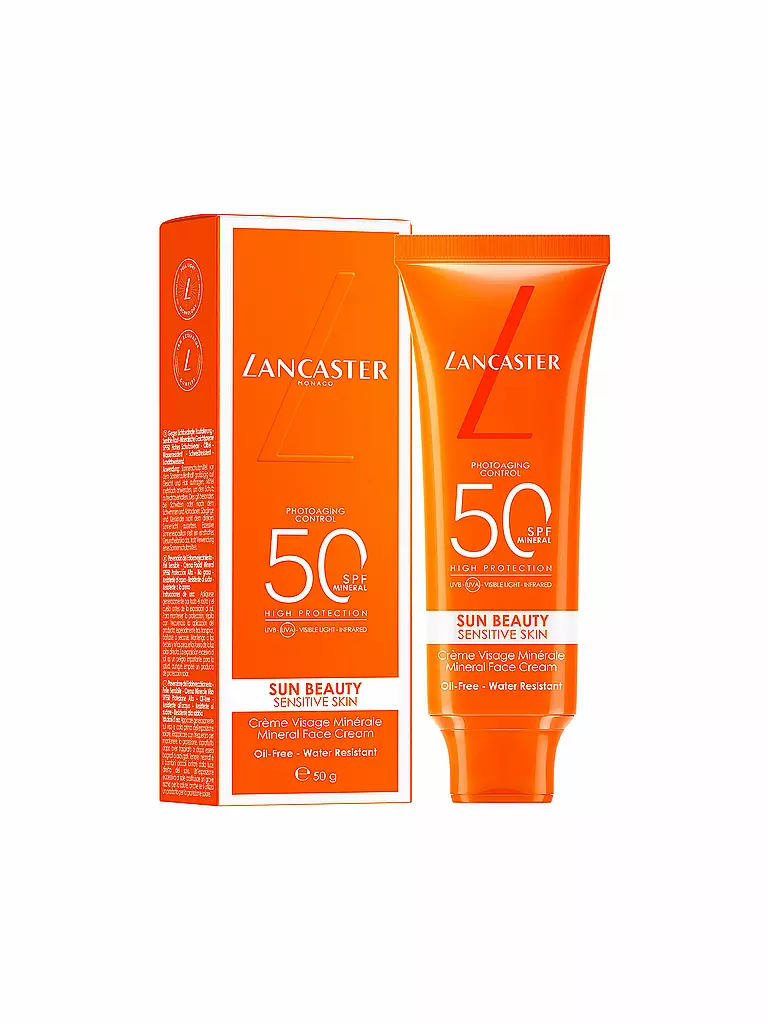 LANCASTER | Sonnenpflege - Sun Mineral Gesichtscreme SPF50 50ml | keine Farbe