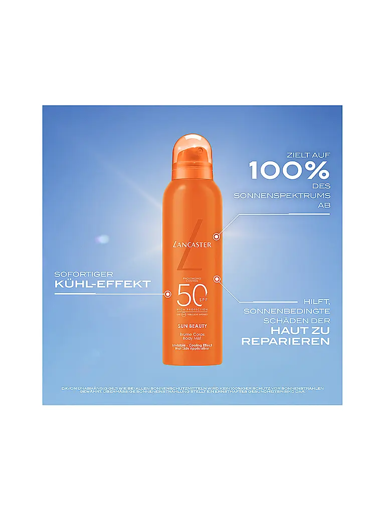 LANCASTER | Sun Beauty Body Mist SPF50 150ml | 