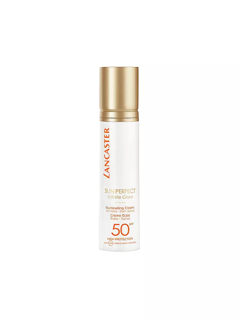 LANCASTER | Sun Perfect Infinite Glow - Illuminating Cream SPF50 50ml | keine Farbe