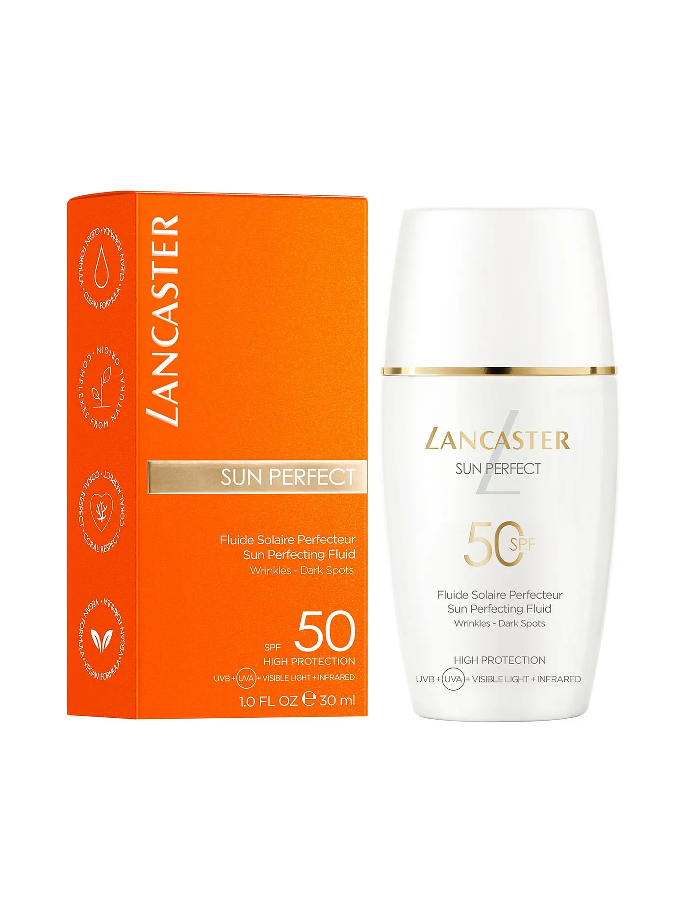 LANCASTER | Sun Perfect Sun Perfecting Fluid SPF50 30ml | keine Farbe