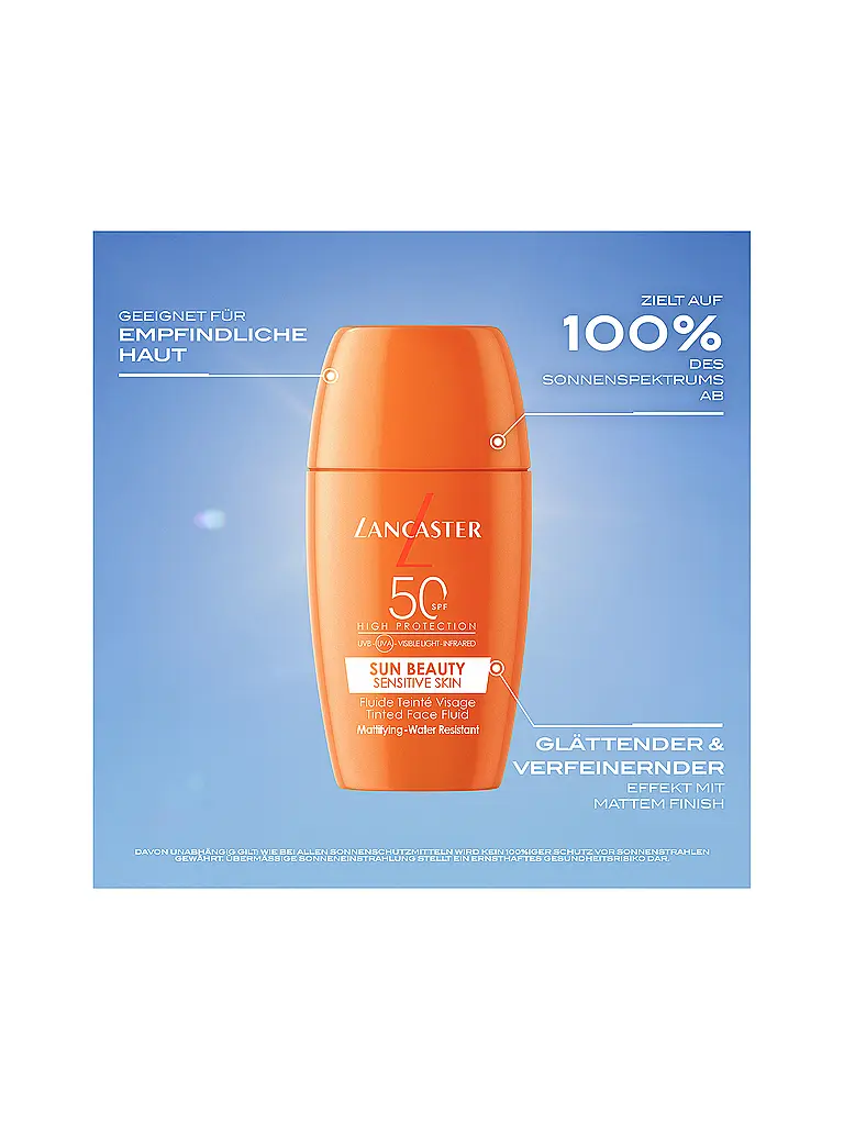 LANCASTER | Sun Sensitive Tinted Mattifying Fluid SPF50 30ml |