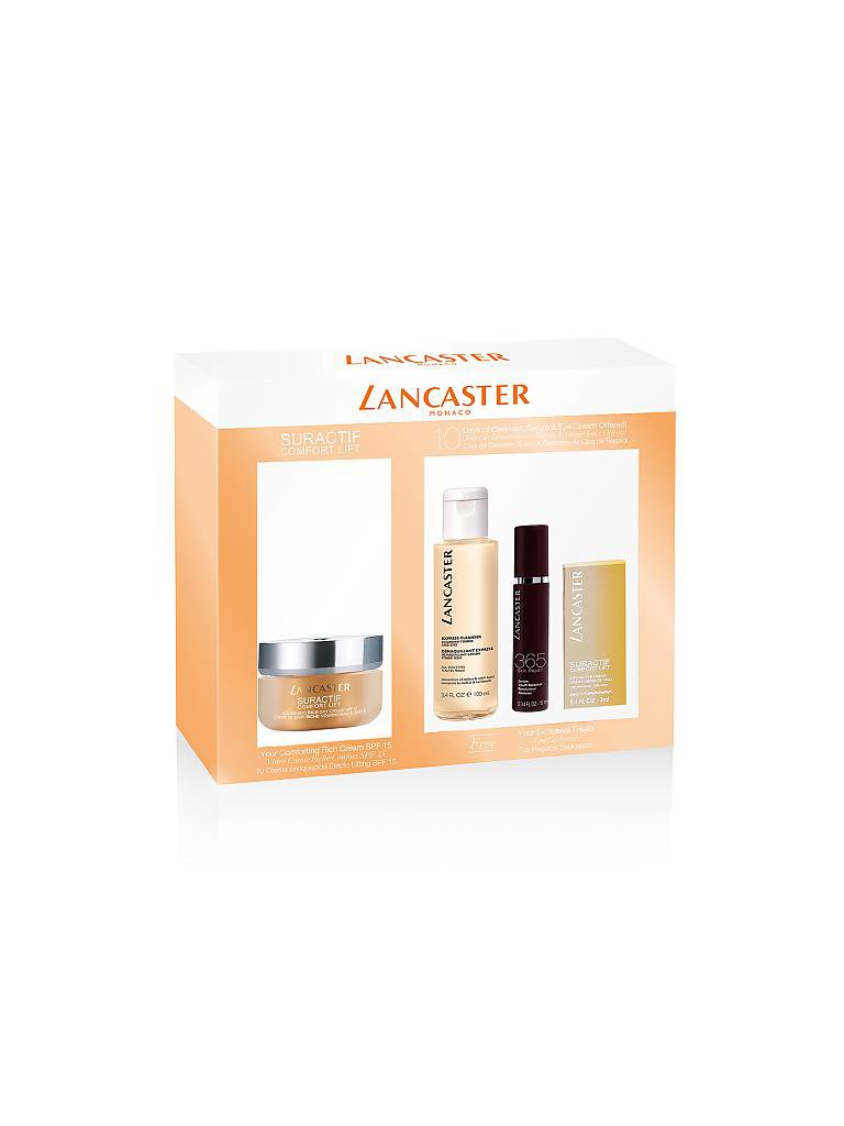 LANCASTER | Suractif Comfort Lift - Rich Day Cream Set 50ml/10ml/3ml/100ml | 