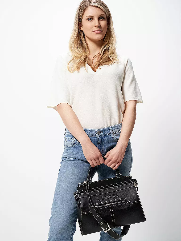 LANCEL | Ledertasche - Henkeltasche INES DE LANCEL | schwarz