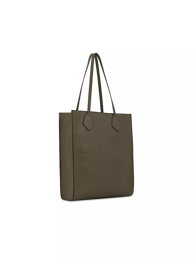 LANCEL | Ledertasche - Shopper ESSENTIAL | olive