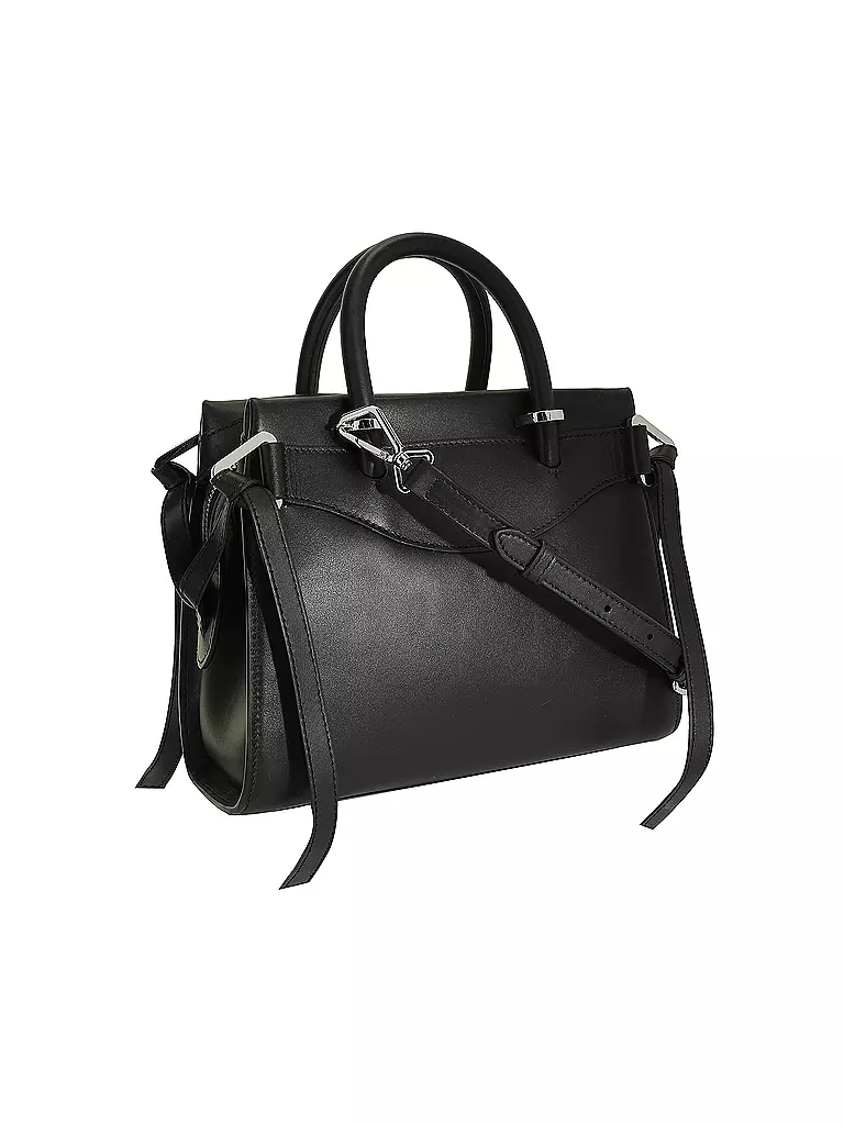 LANCEL | Ledertasche - Umhängetasche Medium RODEO CUIR VACHETTE LISSE | schwarz