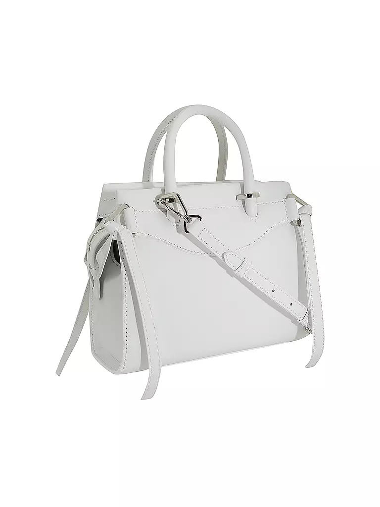 LANCEL | Ledertasche - Umhängetasche Medium RODEO DE LANCEL | weiss