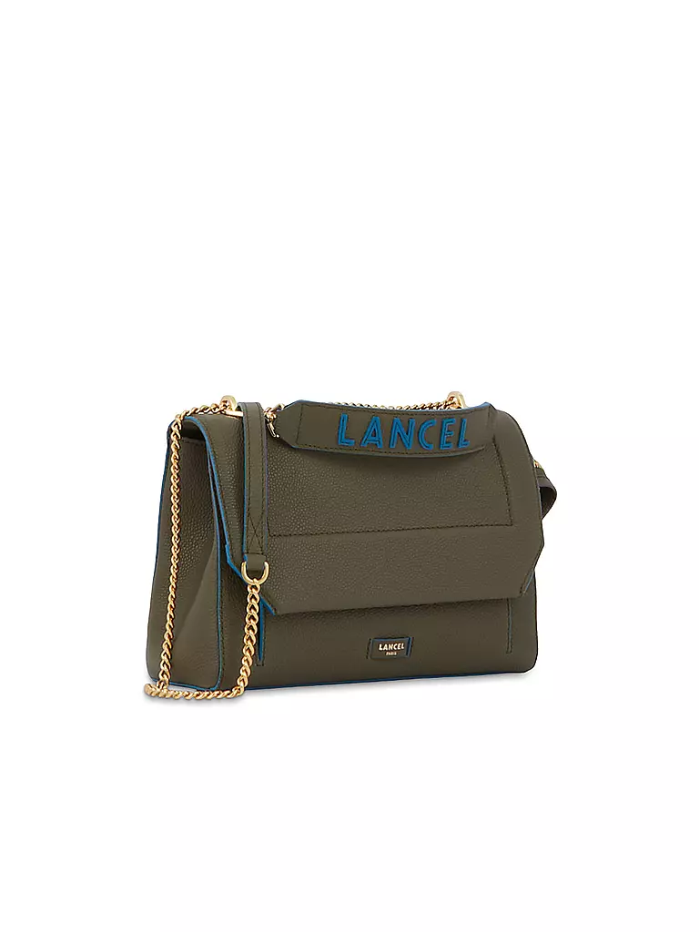 LANCEL | Ledertasche - Umhängetasche NINON DE LANCEL Small | olive