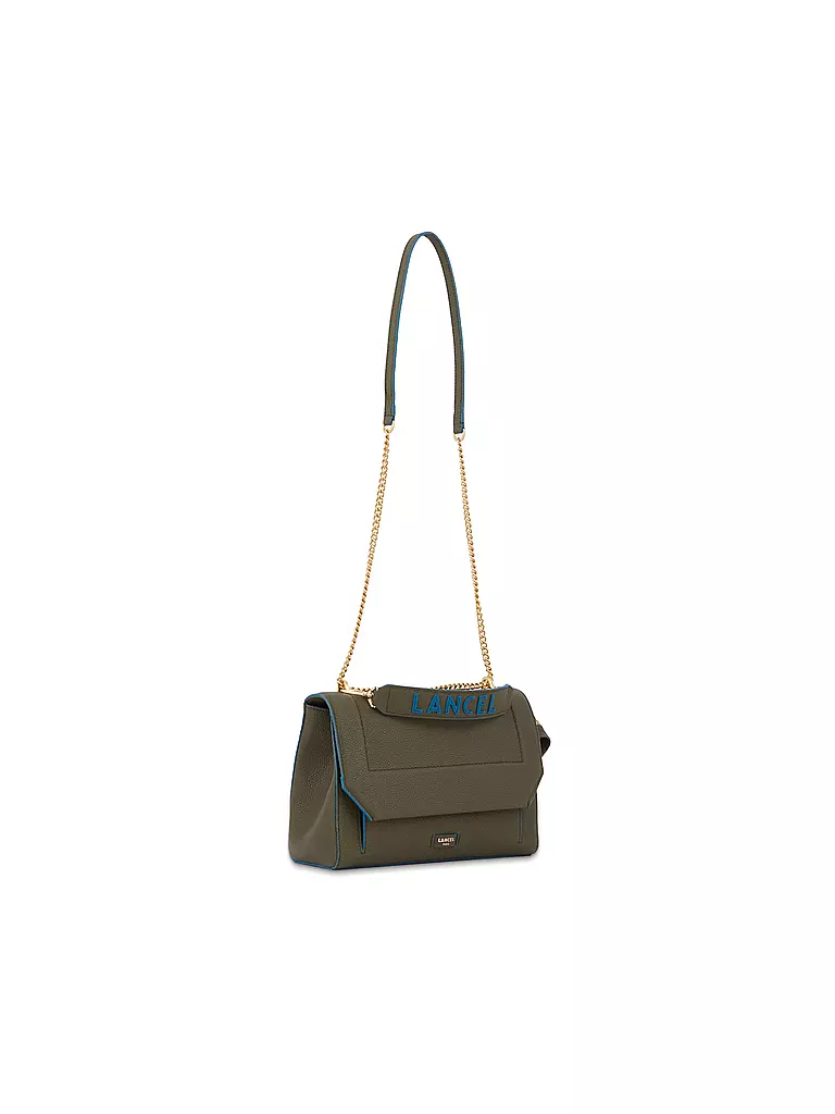 LANCEL | Ledertasche - Umhängetasche NINON DE LANCEL Small | olive