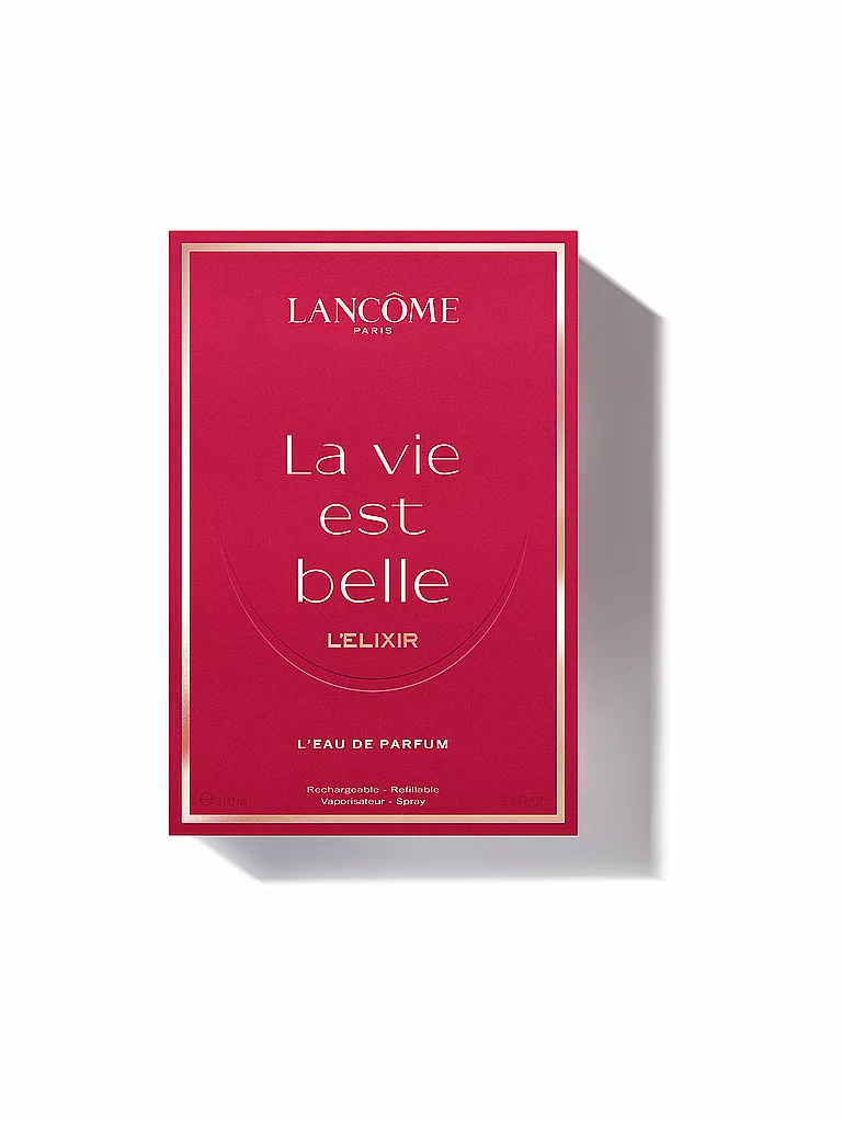 Lancome La Vie est Belle L'Elixir Eau de Parfum 100ml 4