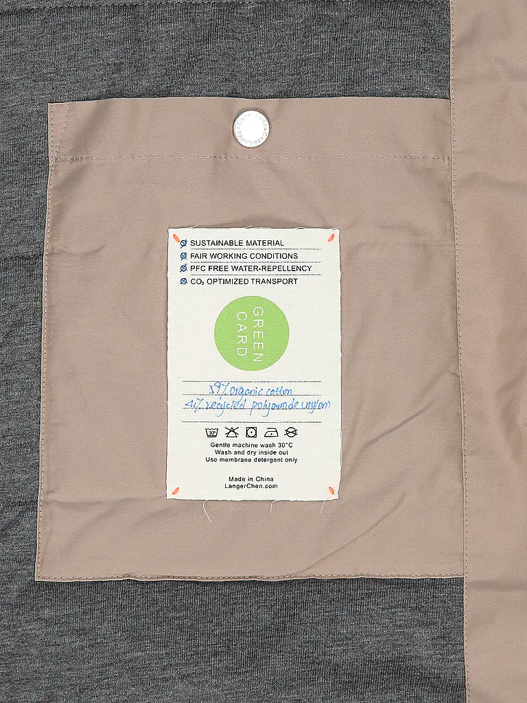 LANGER CHEN | Parka KILLEEN | beige