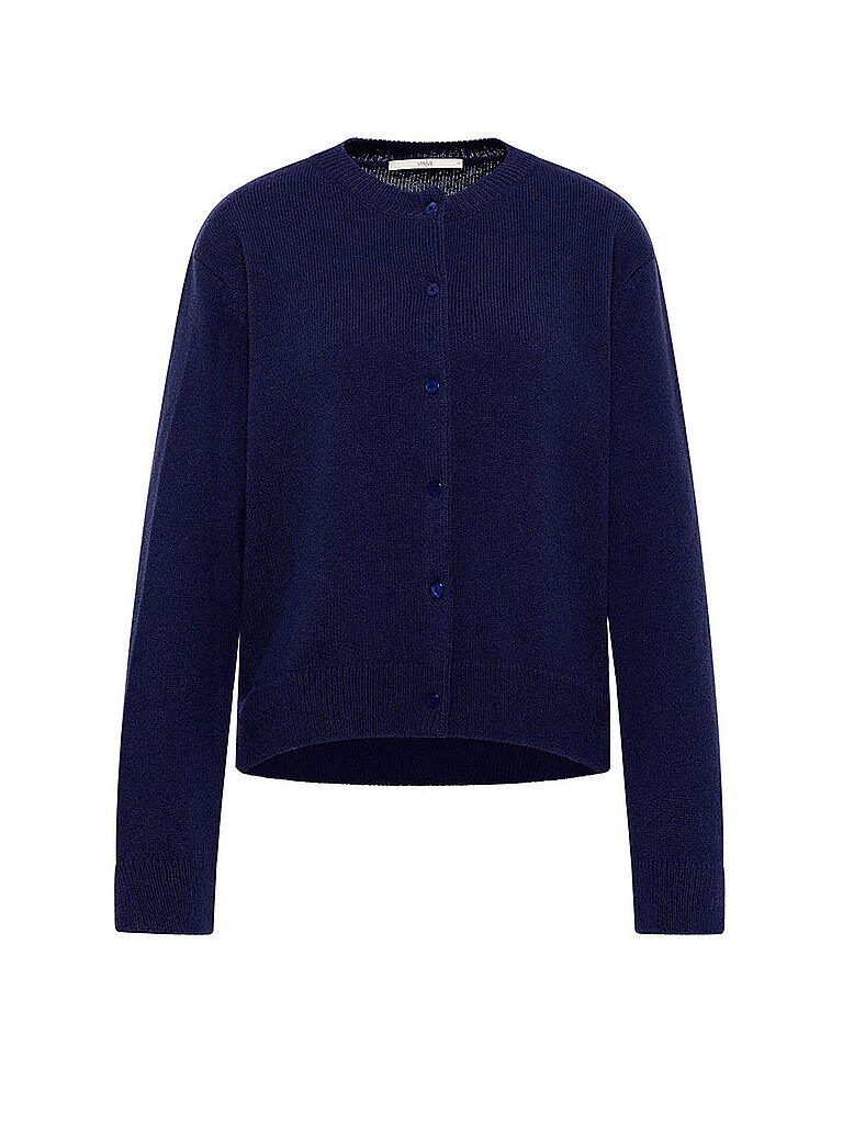 Strickjacke Boxy Fit dunkelblau 34 damen