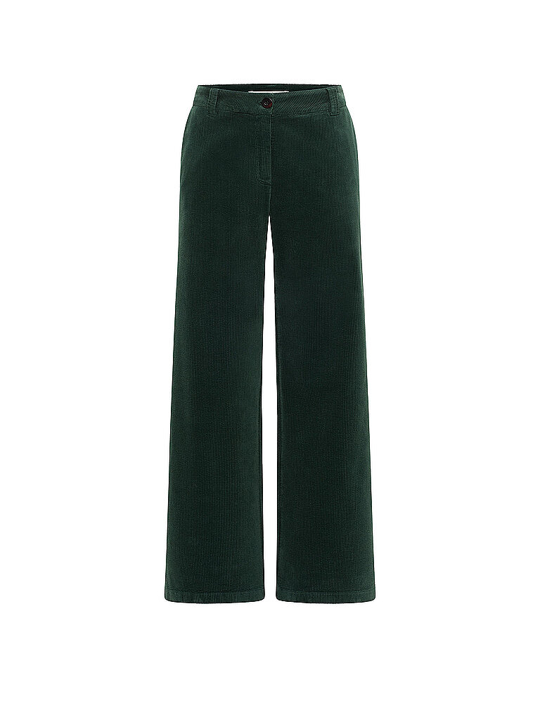 LANIUS Marlenehose  dunkelgrün | 42