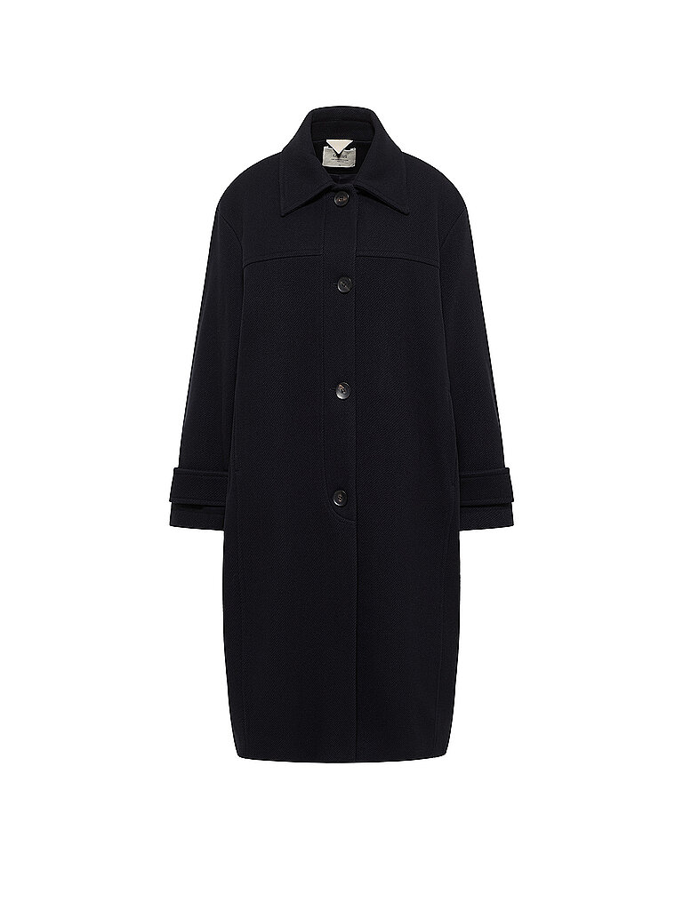 Wollmantel dunkelblau 36 damen