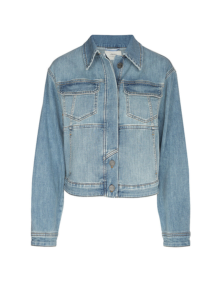 LANIUS Jeansjacke blau 38 damen