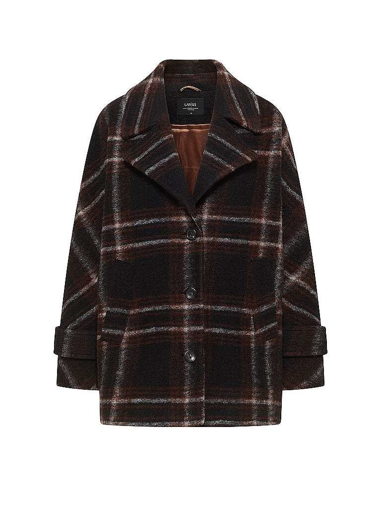 LANIUS Wollmantel braun | 38