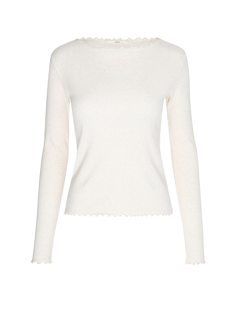 LANIUS Langarmshirt  beige | 38